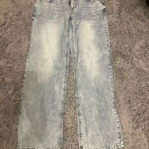 Light Wash Denim Jeans